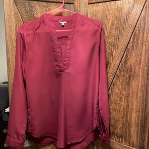Charlotte Russe Maroon Shirt